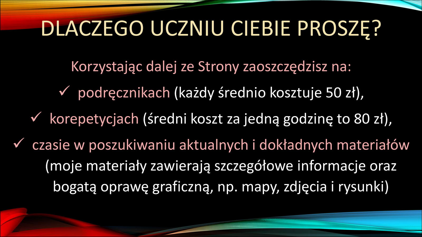 Zrzutka na Przedmiotową Stronę z Geografii