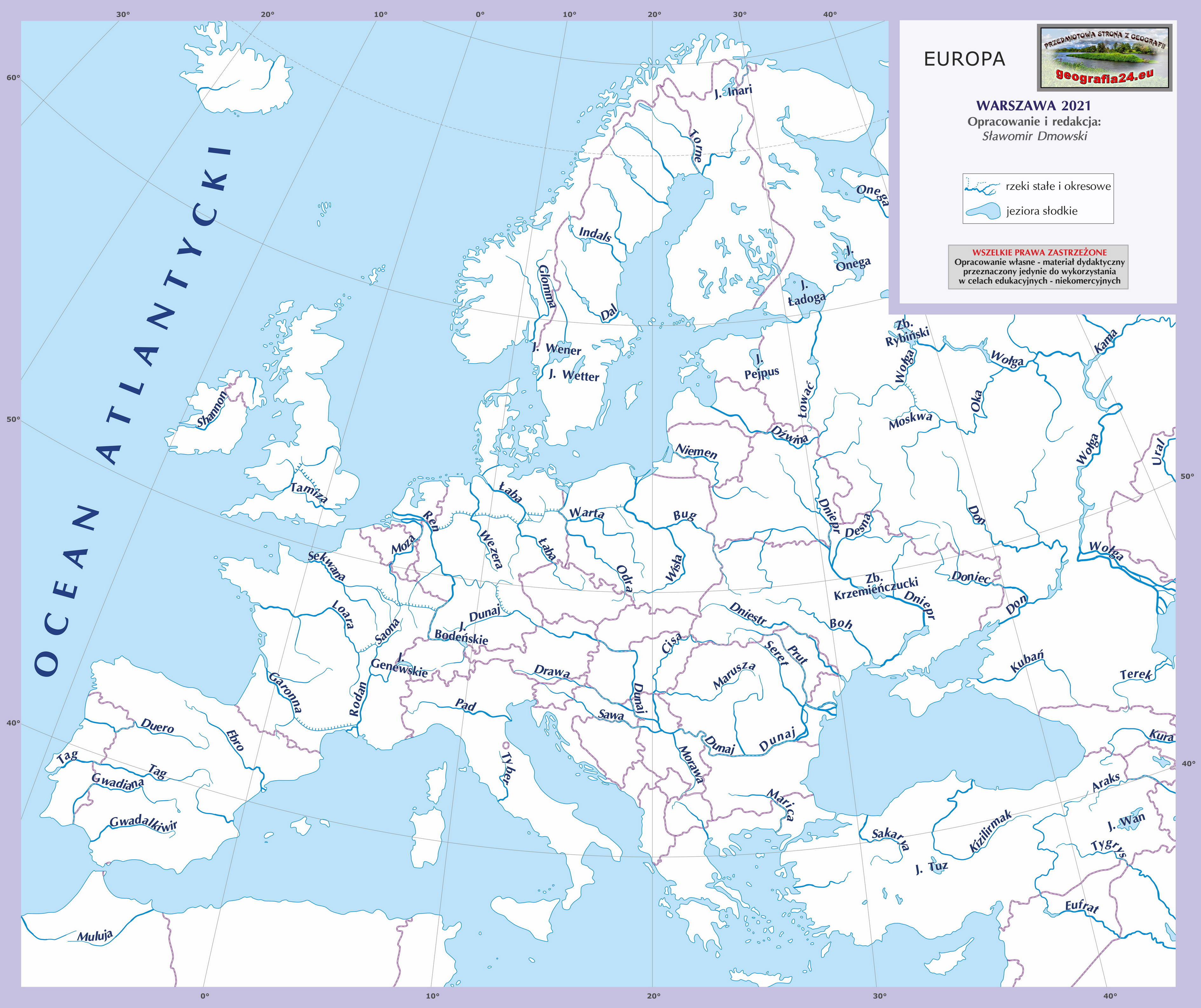 Mapa Europy Państwa I Stolice Test Test Państwa I Stolice Europy - Margaret Wiegel